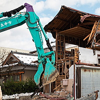 福井県越前町の住居・施設の解体工事