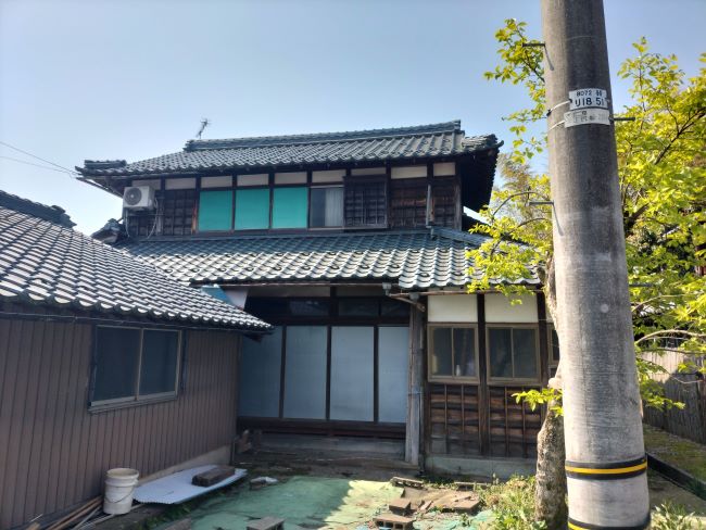 解体前の家屋の様子